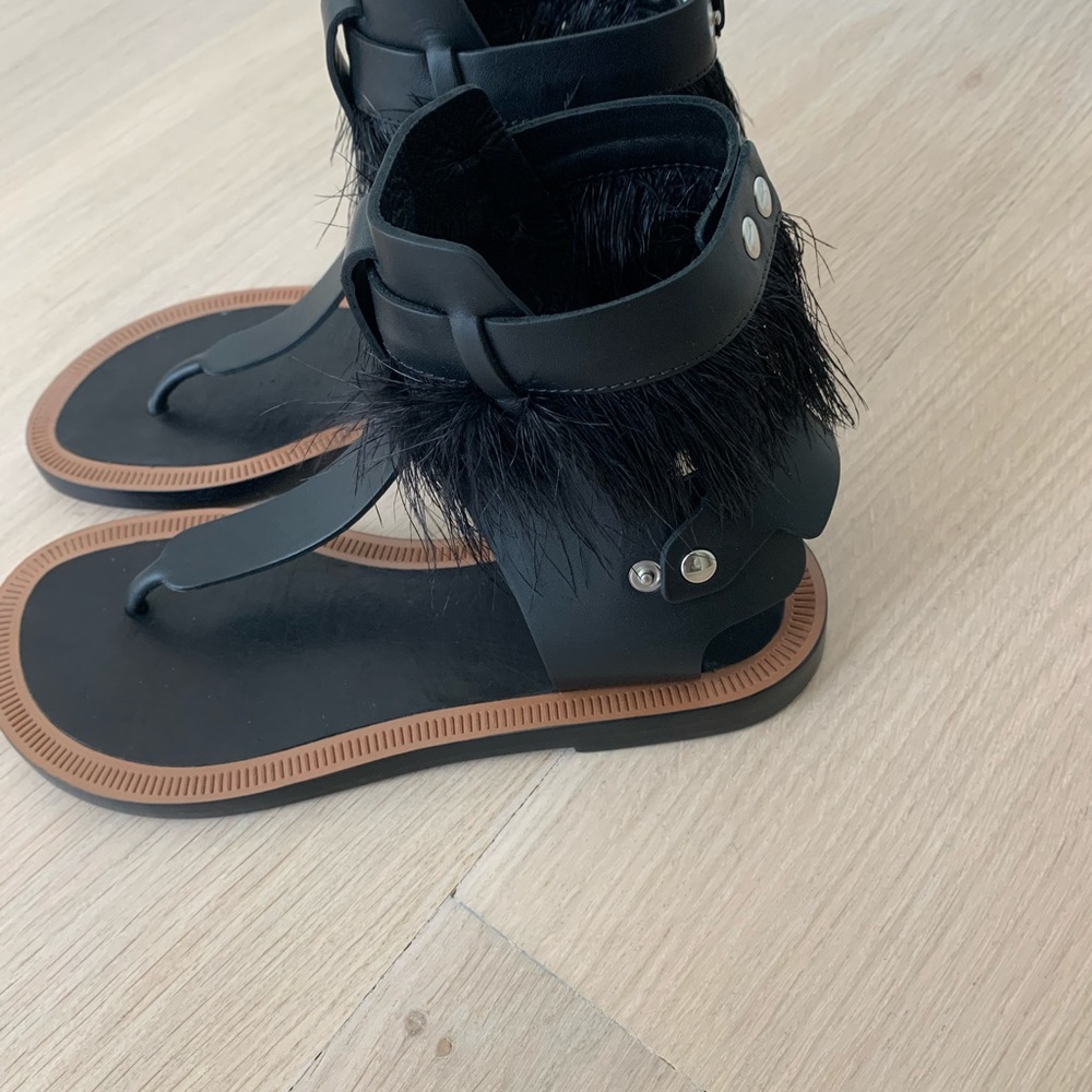 Isabel Marant Feather Sandals - Picture 2 of 4